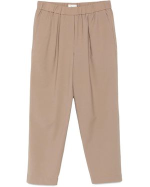 Marc O' Polo Pleated-Front Pants - Natural