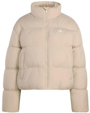 adidas Short Padded Jacket - Natural