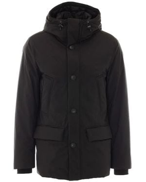 Woolrich Cloud Kapuzenparka - Schwarz