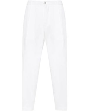 Briglia 1949 Pantaloni Con Piega - Bianco