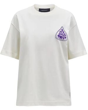 Peak Performance Graphic-Print T-Shirt - White