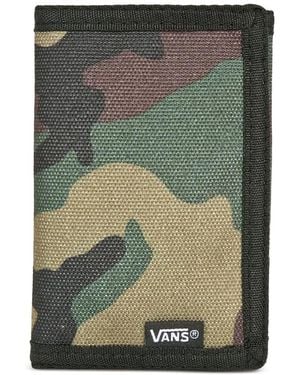 Vans Camouflage-Pattern Wallet - Green