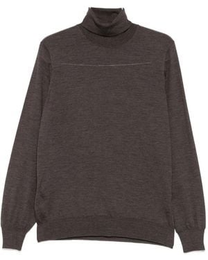 Brunello Cucinelli Turtleneck Sweater - Gray
