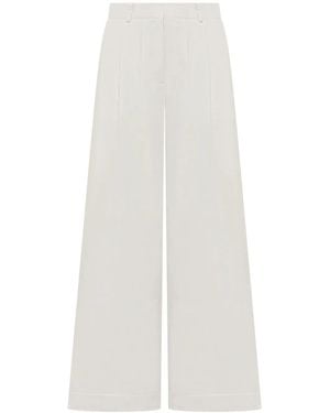 Palm Angels Wide Pants - White
