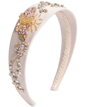 Erdem Verfraaide Hoofdband - Wit