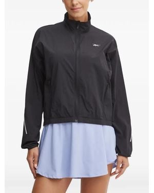 Reebok Chaqueta Speed Con Logo Estampado - Negro