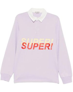 JW Anderson Super Speed Polo Top - White