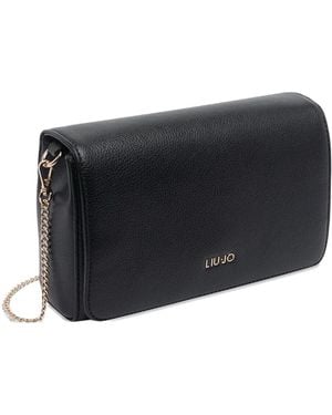Liu Jo Chain-Strap Shoulder Bag - Black