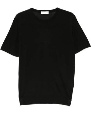 Roberto Collina Knitted T-Shirt - Black