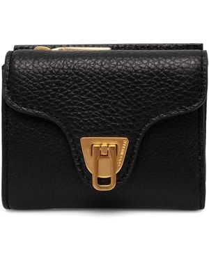 Coccinelle Grainy Leather Wallet - Black