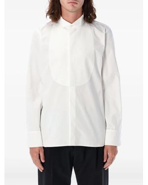 Saint Laurent Tuxedo Shirt - White