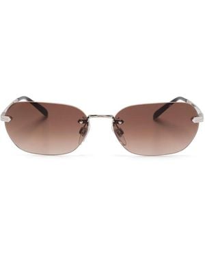 Polo Ralph Lauren Rimless Sunglasses - Brown