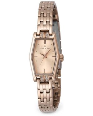 INVICTA WATCH Angel 20Mm Tonneau-Case Watch - White