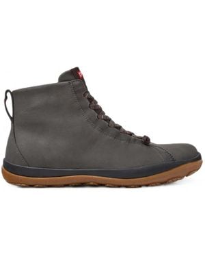Camper Peu Pista Gm Suede Trainers - Brown
