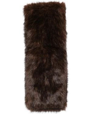 Betta Corradi Faux-Fur Scarf - Brown
