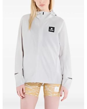 Saysky Clean Pace Flex Hooded Jacket - Grey