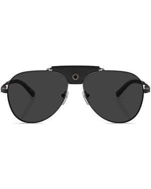 BVLGARI パイロット サングラス - ブラック