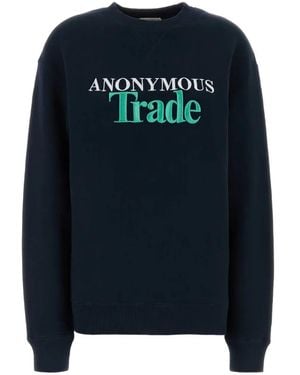 JW Anderson Sudadera Anonymous Trade - Azul