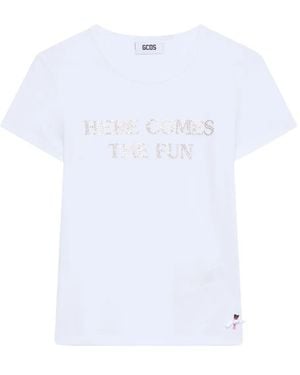 Gcds Polly Pocket Bling T-Shirt - White
