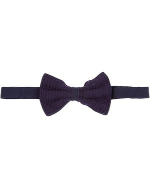 Jupe by Jackie Silk Bow Tie - Blue