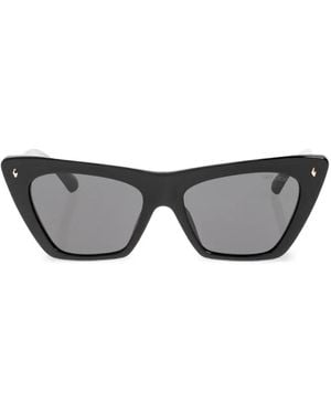 Jimmy Choo Jc Monogram Cat-Eye Sunglasses - Grey