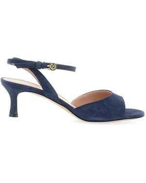 Pollini Ankle Strap Sandals - Blue