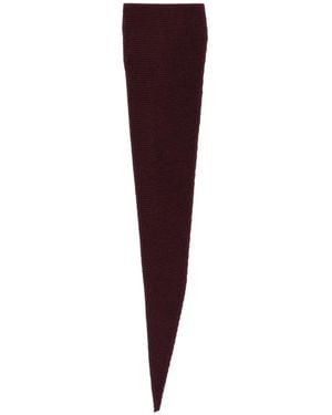 Yerse Schal Mit Spitzer Spitze - Lila