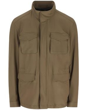 Herno Flap-pocket jacket - Verde