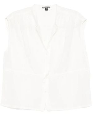 James Perse Sleeveless Shirt - White