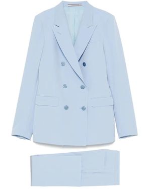Tagliatore Doppelreihiger Anzug - Blau
