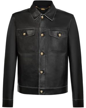Billionaire Leather Jacket - Black