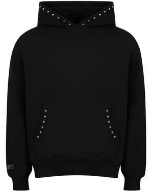 Pleasures X Daft Punk Hoodie mit Nieten - Schwarz