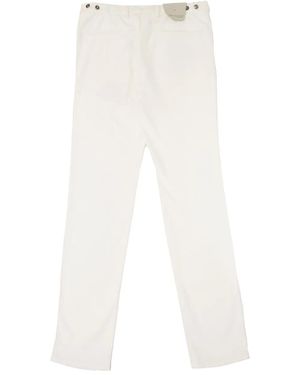 Sartorio Napoli Button-Fly Trousers - White