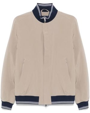 Paul & Shark Typhoon Re-4X4 Bomber Jacket - Natural