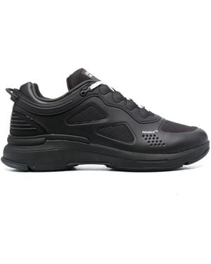 ATHLETICS FTWR Panelled Low-Top Trainers - Black