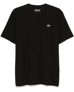Lacoste Logo-Print T-Shirt - Black