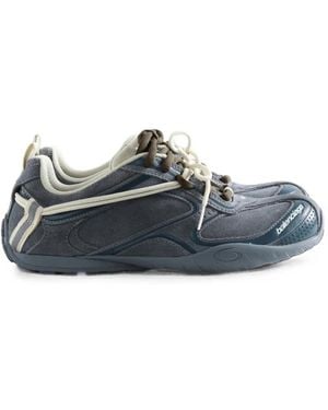 Balenciaga Radar Velvety Trainers - Blue