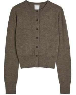 Calvin Klein Lila Button Cardigan - Green