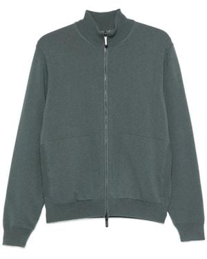 Drumohr Vest Met Rits - Groen