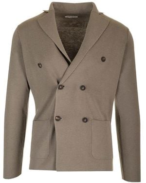 Al Duca d'Aosta Blazer À Boutonnière Croisée - Brown