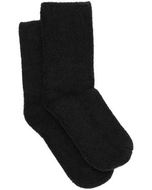 Baserange Fluffy Socks - Black