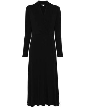 Vince L/S X-Over Dress - Black