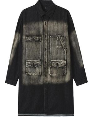 Y's Yohji Yamamoto Camicia Con Bottoni - Nero