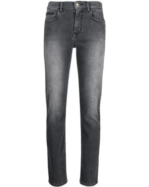 Philipp Plein Mid-Rise Skinny Jeans - Grey