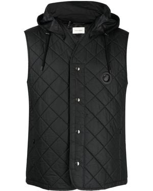 Craig Green Button-Up Quilted Gilet - Black