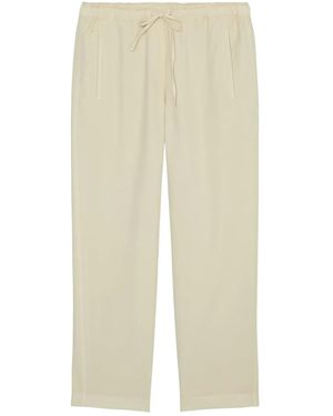 Marc O' Polo Drawstring-Tapered Pants - Natural