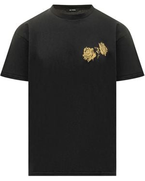 Willy Chavarria T-Shirt mit grafischem Print - Schwarz