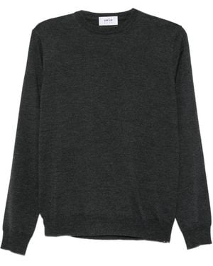 VELA SHOP Crew-Neck Long-Sleeve Jumper - Black