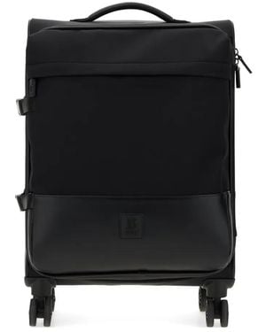 BOGGI Technical-Fabric Trolley Bag - Black