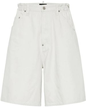 DSquared² D2 Denim Shorts - White